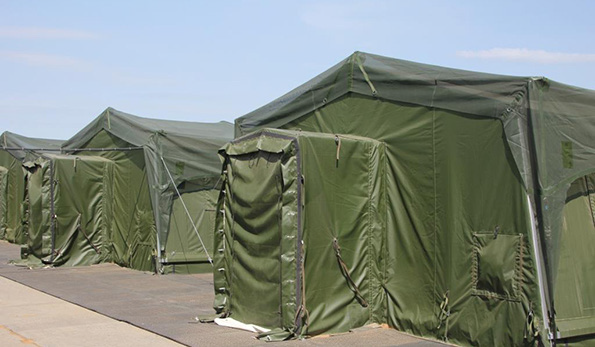 Каркасные палатки с системой KEDER